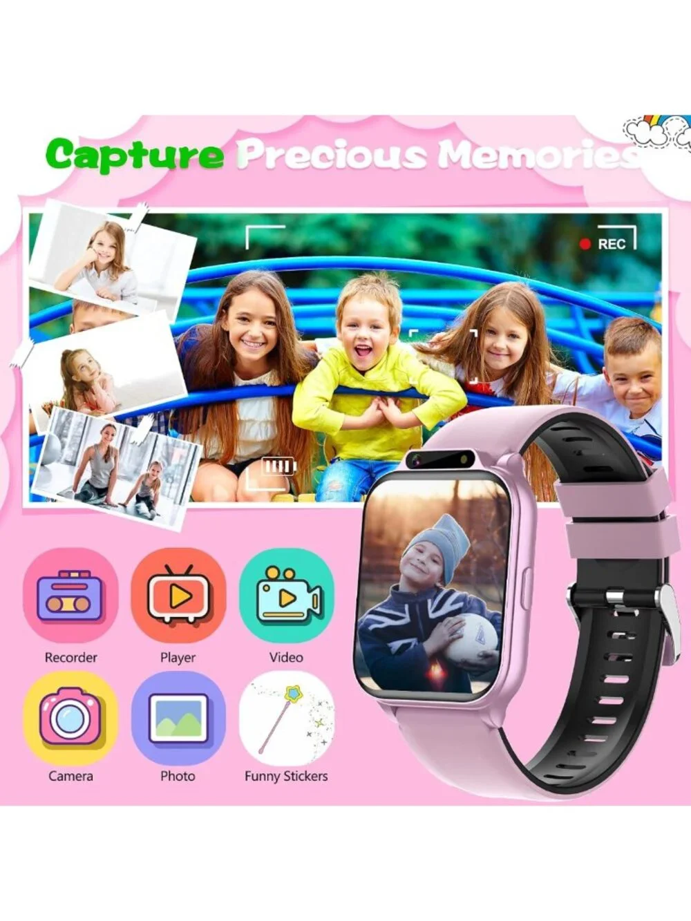 Kids Smart Watch 1.85